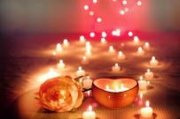 蜡烛,情人节,花,点燃蜡烛,浪漫,爱心,4K壁纸 4781x3188像素